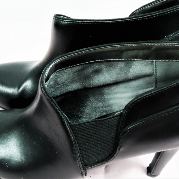 Adrienne Vittadini Shoes - Black High Heeled Ankle Boots